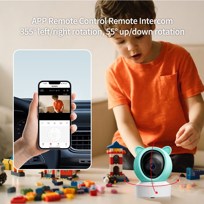 Danmini TUYA App Control Baby  - огляд і ціна Baby Nursery Camera