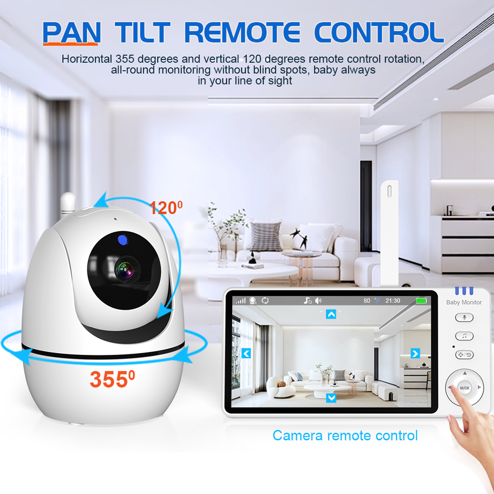 Video Baby Monitor with Cam an - огляд і ціна Baby Nursery Camera