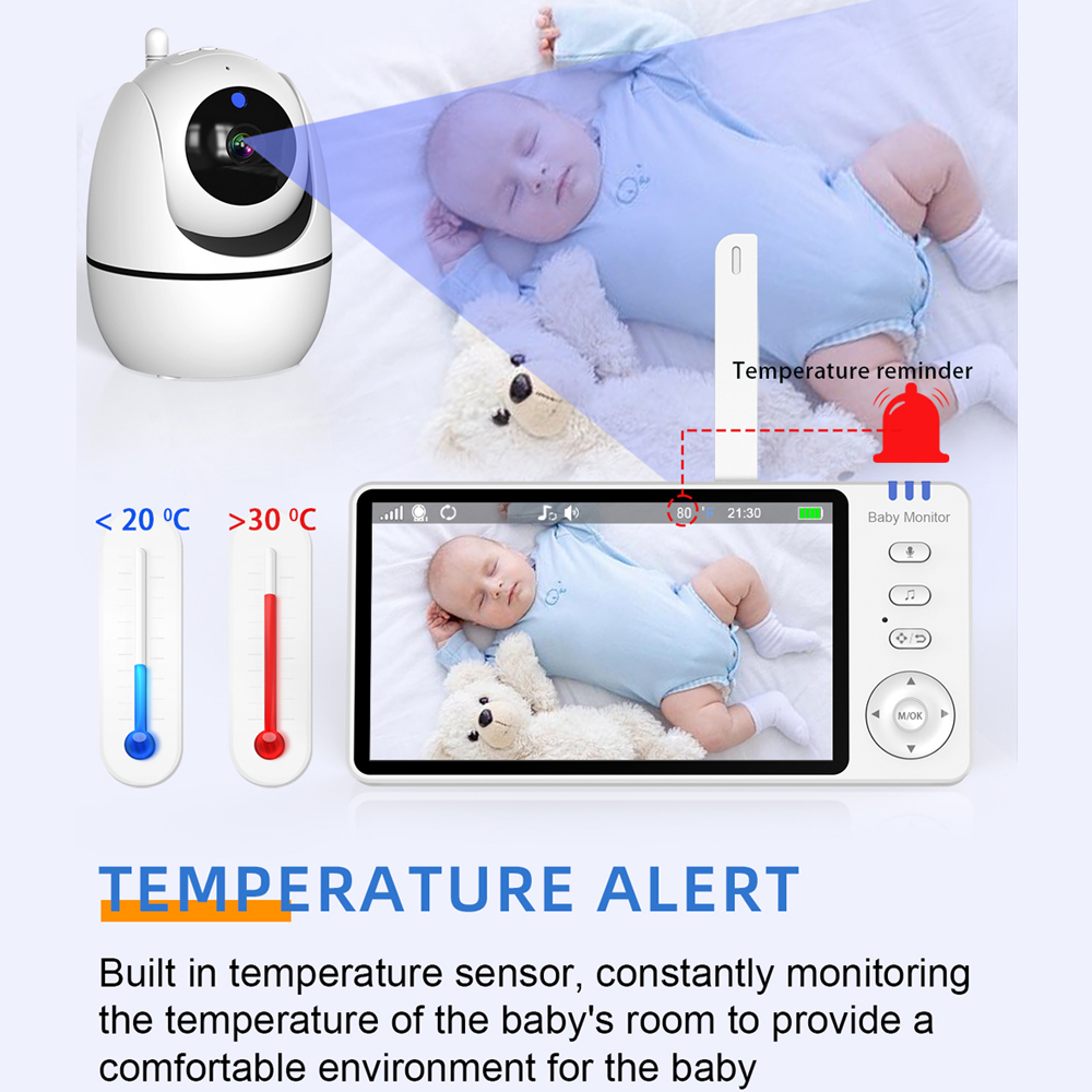 Video Baby Monitor with Cam an - огляд і ціна Baby Nursery Camera