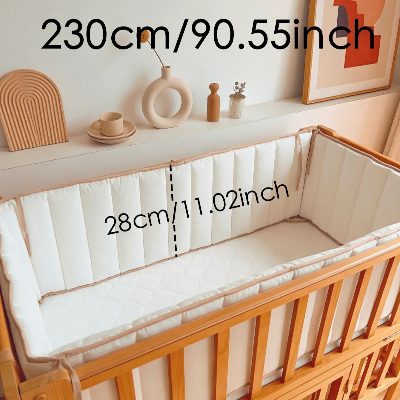Bumpers In The Crib Baby Bed B - огляд і ціна Baby Nursery Glider