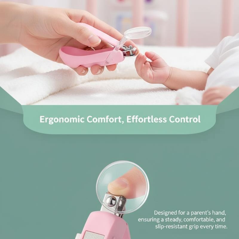 Baby Nail Clippers with Magnif - огляд і ціна Baby Nursery Unit