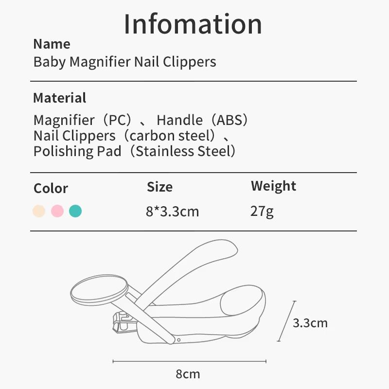 Baby Nail Clippers with Magnif - огляд і ціна Baby Nursery Unit