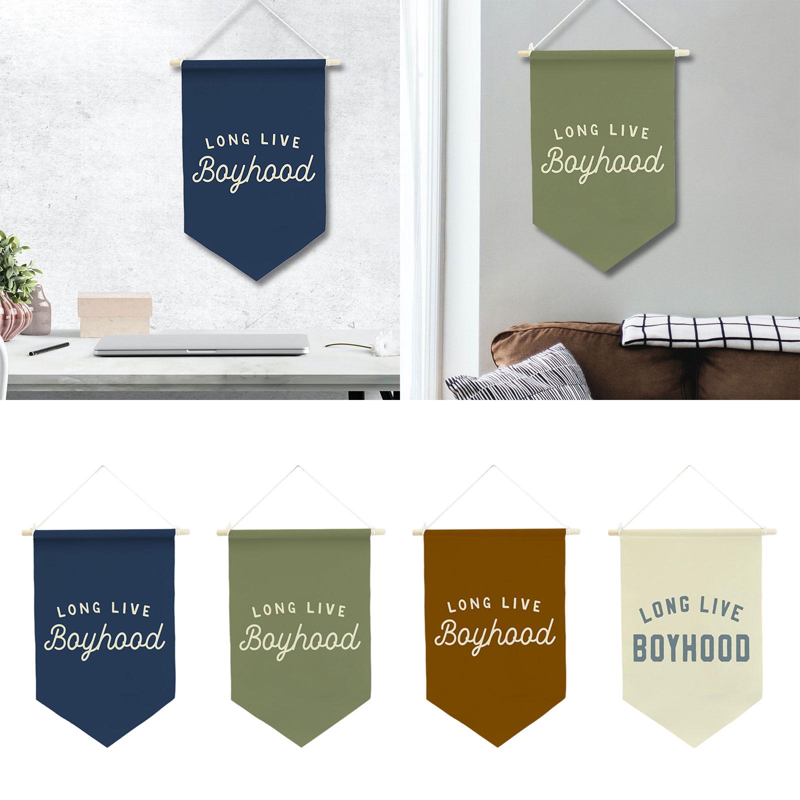Long Live Boyhood Banner Displ - огляд і ціна Baby Nursery Decor Boy