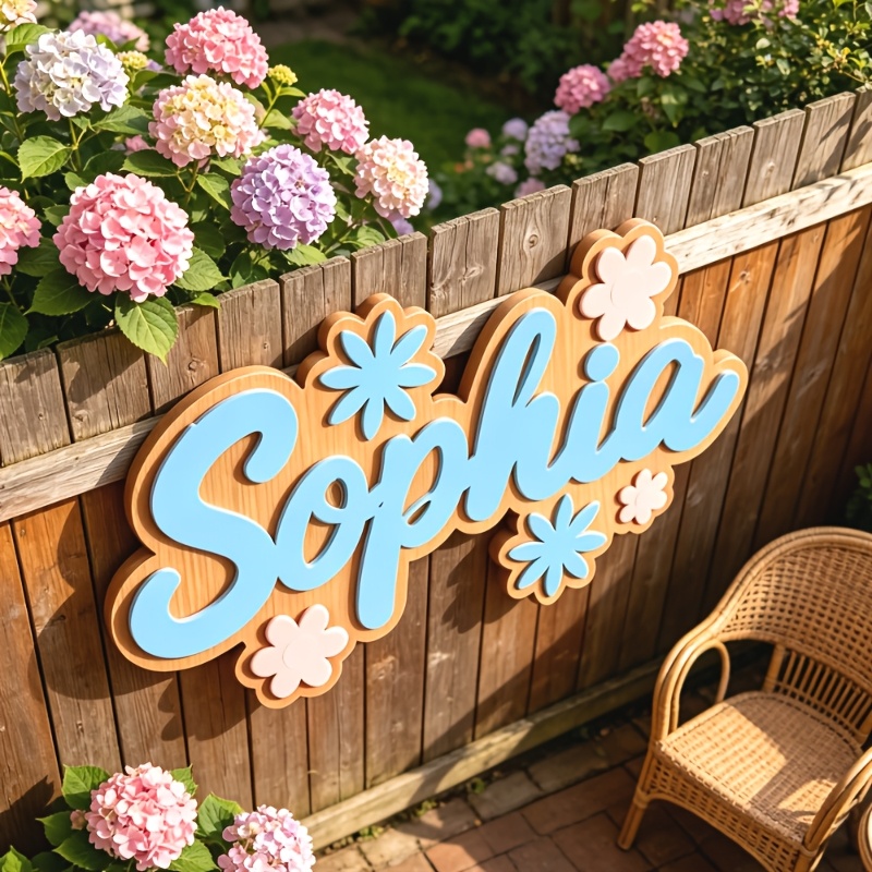 Personalized Floral Themed Nam - огляд і ціна Baby Nursery Decorations