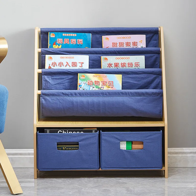 Kids Canvas Bookshelf Layered  - огляд і ціна Baby Nursery Unit