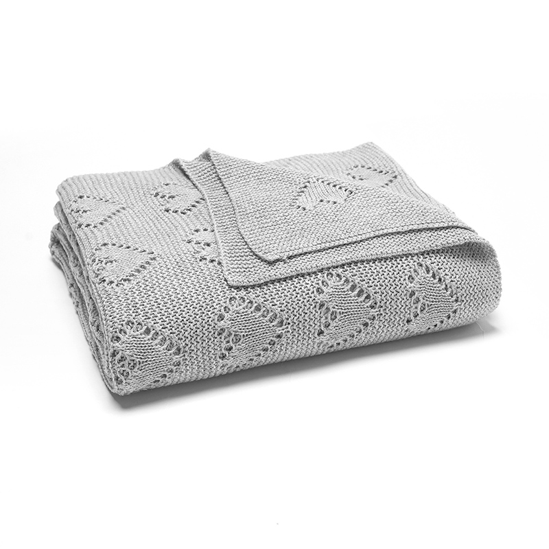 Baby Cotton Blankets Knitted N - огляд і ціна Baby Nursery Crib