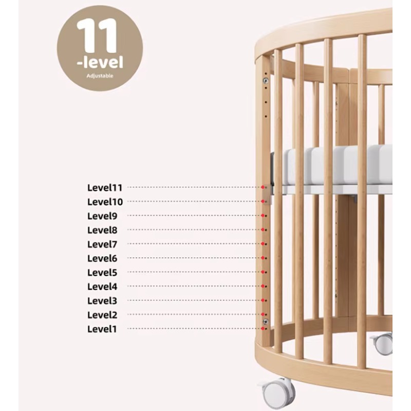 Multifunctional nursery furnit - огляд і ціна Convertible Crib Set