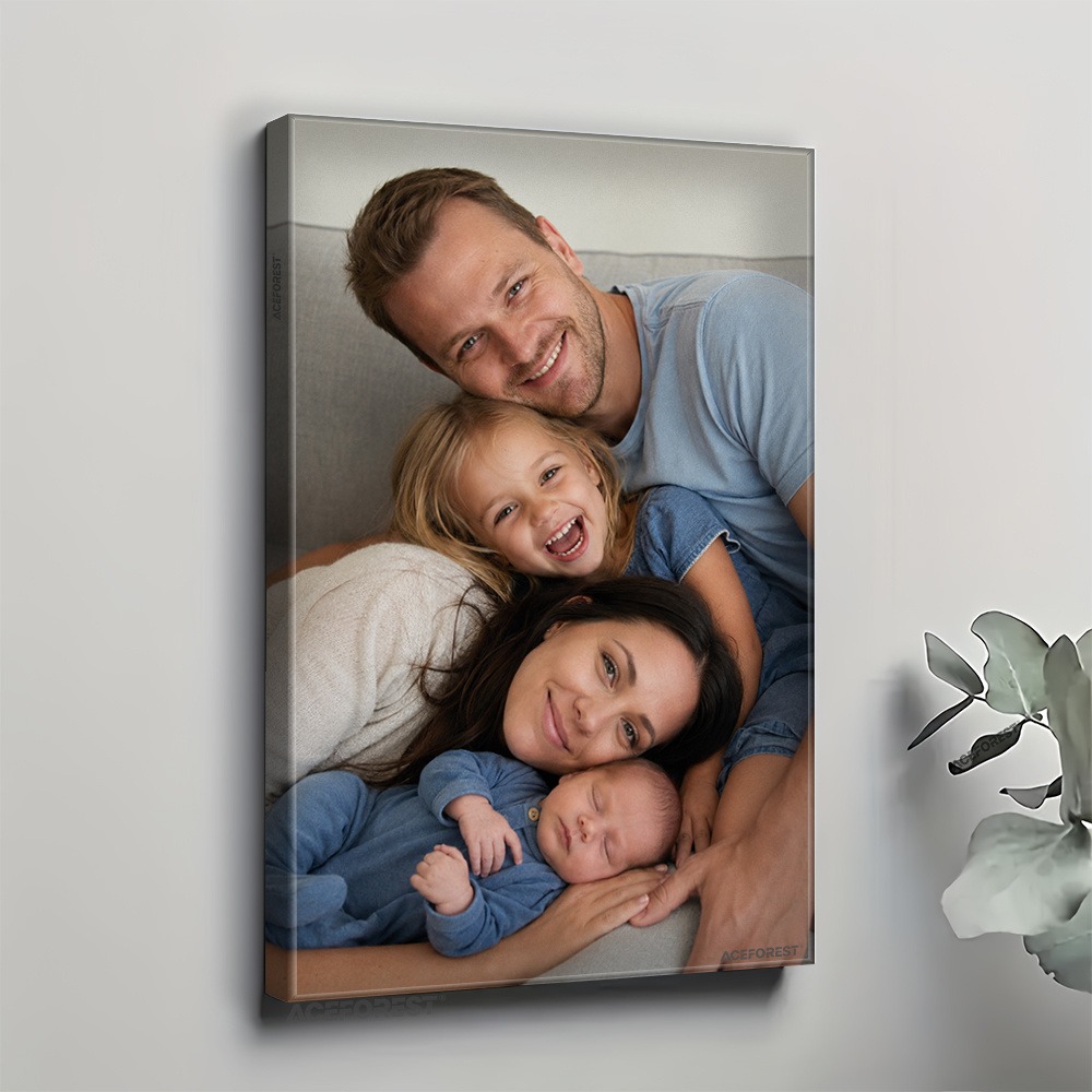 2D Personalized Photo Canvas W - огляд і ціна Photo Frame Baby