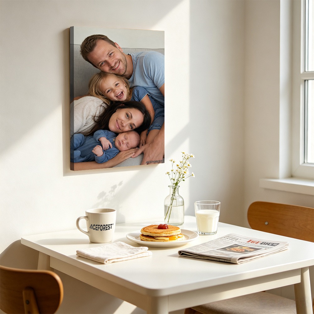 2D Personalized Photo Canvas W - огляд і ціна Photo Frame Baby